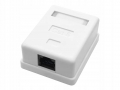 1-Port Cat.6 Surface Mounted Box