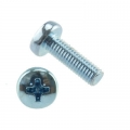 Screw for fixing optical adapters