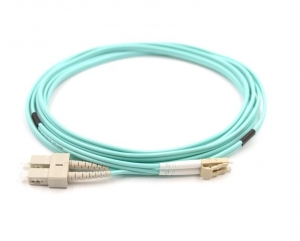 SC-LC MM 50/125 OM3 Duplex Patch Cord LSZH - 1m ― Beloteks Latvia SIA