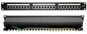 24-Port FTP Cat.5e Patch Panel ― Beloteks Latvia SIA