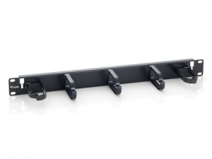 EQUIP 19" Cablemanagment Panel (Black) ― Beloteks Latvia SIA