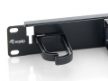 EQUIP 19" Cablemanagment Panel (Black)