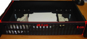 48-port SC Duplex Patch panel (Чёрная) ― Beloteks Latvia SIA