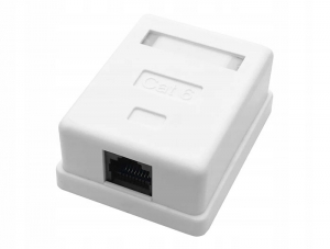 1-Port Cat.6 Surface Mounted Box ― Beloteks Latvia SIA