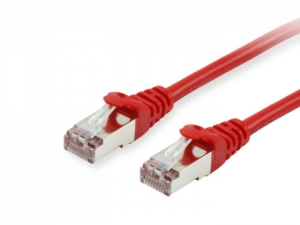 Equip 0.5m - SF/UTP Cat.5e Patch Cords (Red) ― Beloteks Latvia SIA