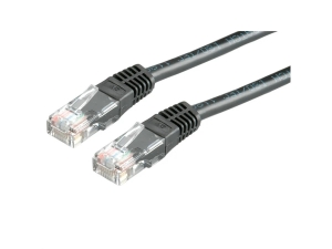 Nexum 0.25m - UTP Cat.5e Patch Cord (Black) ― Beloteks Latvia SIA