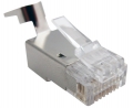 RJ45 FTP/STP Cat.6 Plug with Insert and Holder