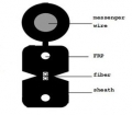 FTTH 4F SM G.657A Fig-8 Black LSZH (400m)