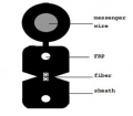 FTTH 4F SM G.657A Fig-8 Black LSZH (500m)