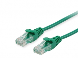 Equip 0.25m - UTP Cat.5e Patch Cords (Green) ― Beloteks Latvia SIA