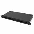 24-port SC Simplex Patch panel (Black)