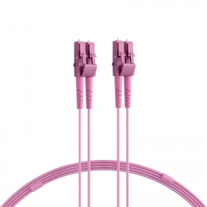 LC-LC MM 50/125 OM4 Duplex Patch Cord LSZH - 1m ― Beloteks Latvia SIA