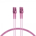 LC-LC MM 50/125 OM4 Duplex Patch Cord LSZH - 3m