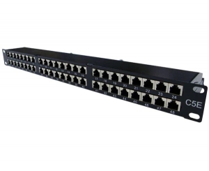 48-Port FTP Cat.5e Patch Panel ― Beloteks Latvia SIA