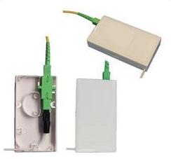 1F (1xSC) Fiber Optic Wall Outlet ― Beloteks Latvia SIA