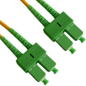 SC/APC-SC/APC SM Duplex Patch Cord  G.657A LSZH - 1m ― Beloteks Latvia SIA