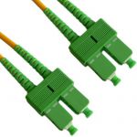 SC/APC-SC/APC SM Duplex Patch Cord - 0.5m