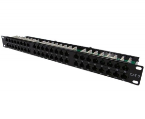 48-Port UTP Cat.6 Patch Panel ― Beloteks Latvia SIA