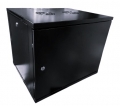 6U 540x450x315mm Metal door (Black)