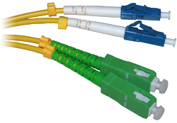 LC/PC-SC/APC SM Duplex Patch Cord - 1m ― Beloteks Latvia SIA